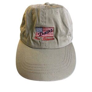 Cobra Tan Adjustable Ballcap Dotiki Fire Brigade Mapco Coal US Flag​